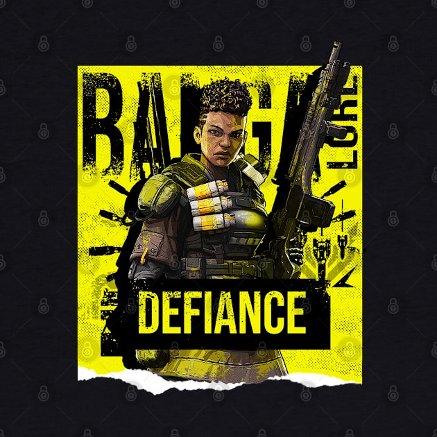 Apex Legends Bangalore Defiance by LucioDarkTees